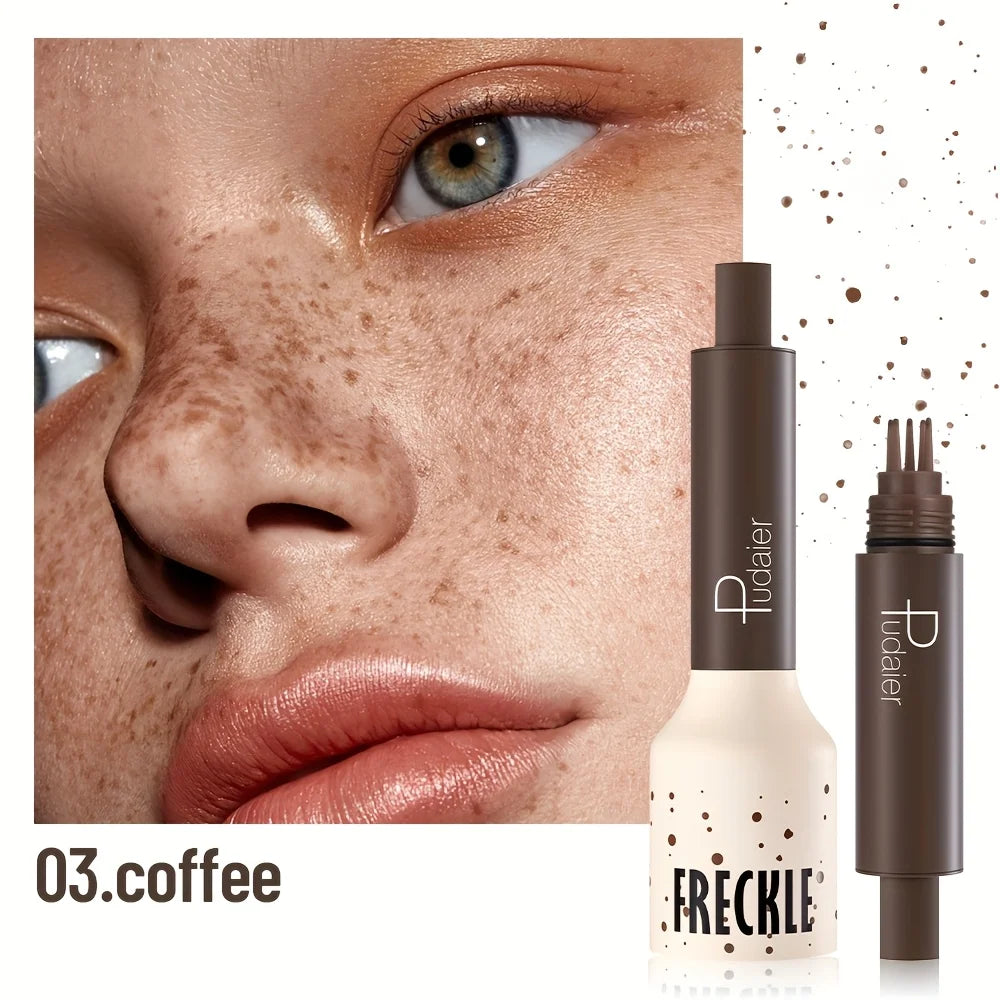 Freckle Stamp Makeup Pen - Waterproof, Natural-Looking Freckles, Long-Lasting and Sweatproof, Ideal for Beginners