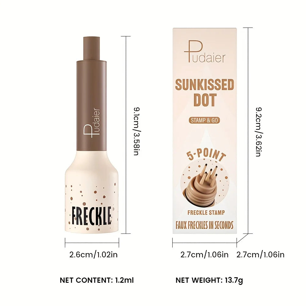 Freckle Stamp Makeup Pen - Waterproof, Natural-Looking Freckles, Long-Lasting and Sweatproof, Ideal for Beginners